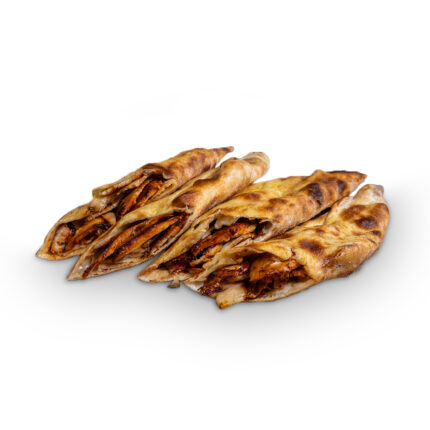 Kapalı Tavuk Dönerli Pide